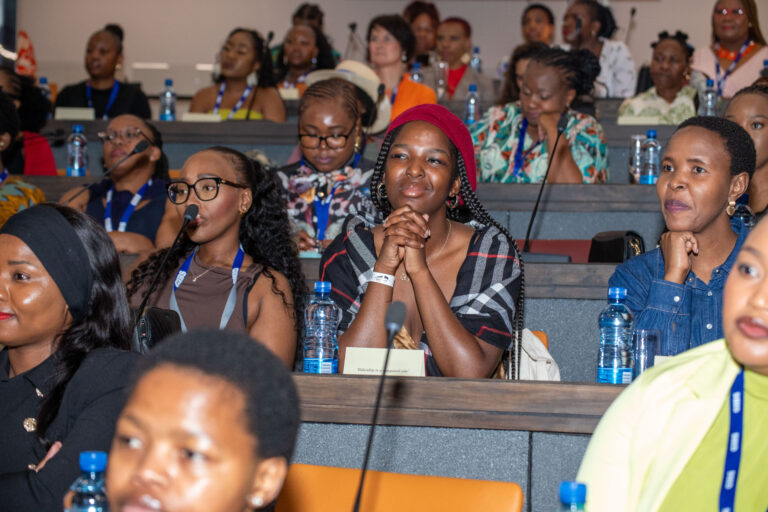 Speakers and delegates at the event